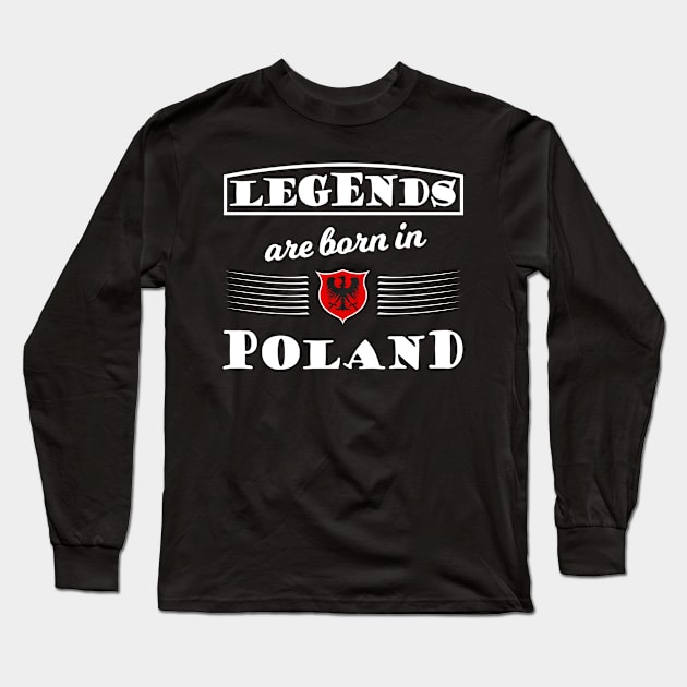 Poland legends Long Sleeve T-Shirt by Karpatenwilli